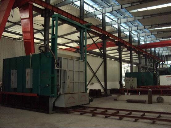 Heat treatment back to train room